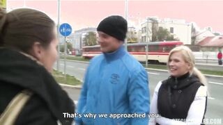 Amatőr párok hancúrozása a furgonba