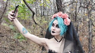 Halloween Cosplayes szuka popó lyukba kurelva