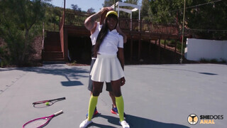 Ana Foxxx a örömlány teniszes szuka