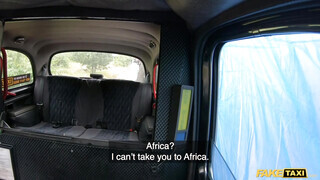 Fake Taxi - Zaawaadi az afrikai fiatal bulkesz