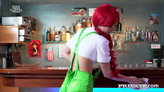 Private.com - Molly O'Quinn kettő rúdat kap