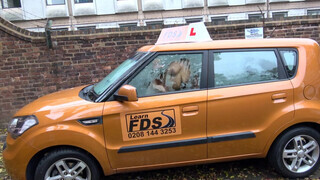 Fake Driving School Amber Rayne esete a gigantikus néger fasszal