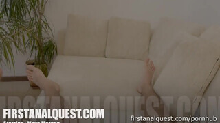 Maya Morgen a 18 éves tinédzser nőci - First Anal Quest