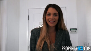 PropertySex - Gabbie Carter az óriás kannás vonzó fiatal