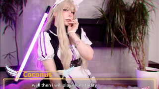 MollyRedWolf - Cosplayes csajszi kukit szop