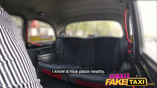 Female Fake Taxi - Nathaly Cherie a gigászi didkós taxis szuka