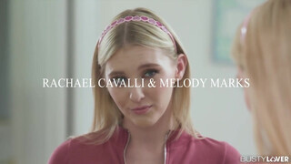 Melody Marks és Rachael Cavalli édeshármasban szexelnek