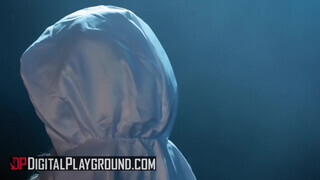 Digital Playground - Jessa Rhodes barna ürgével kefél