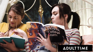 ADULT TIME - Fősulis Freya Parker beleszeret félénk lezbi tanítójába, Gizelle Blancóba