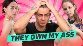 Kettő orosz nimfo megőrül a örömrúd nyaldosásától