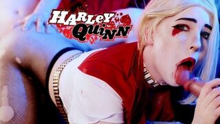 Méretes kukac a harley quinn jelmezben - Mollyredwolf csábítása